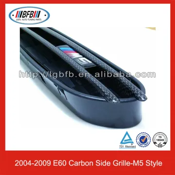 Auto Accessories E60 M5 Fender Side Grille For BMW Carbon Side Vent