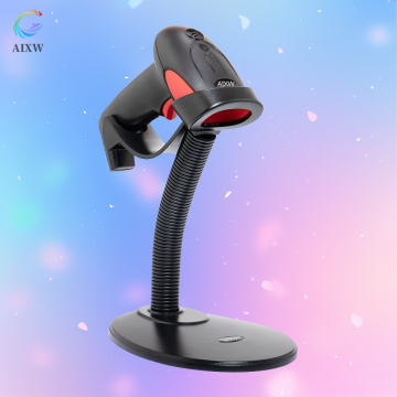 เครื่องสแกนบาร์โค้ดแบบมีสาย AIXW 1D พร้อมการเหนี่ยวนำอัตโนมัติและคุณสมบัติการประหยัดพลังงาน
