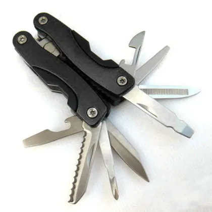 Multitool Pliers Serrated Knife Jaw Hand Tools Pro Outdoor+Screwdriver+Pliers+Knife Multitool Knife Set Survival Gear