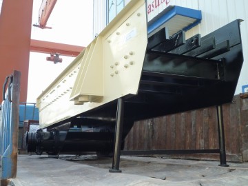 Schermo vibrante circolare durevole ed efficiente industriale