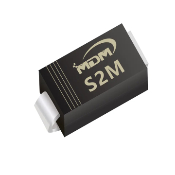 Diode de redresseur S2M 2A SMD DO-214AC 1.1V