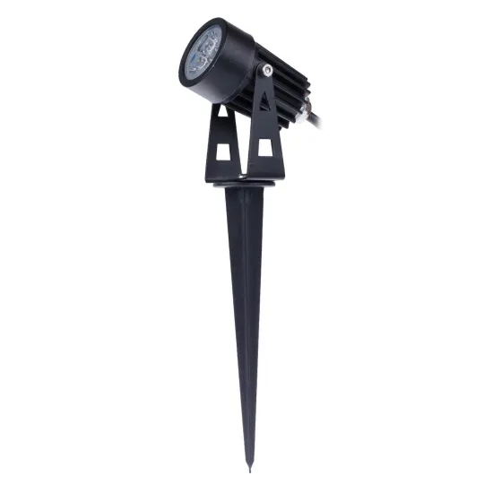 220V 3W LED Pathway Spike Light - Aluminum Waterproof Landscape Lighting for Gardens