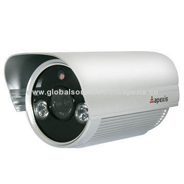 Wireless Weatherproof IR Night Vision IP Cameras, Supports Free DDNS for Browser Viewing