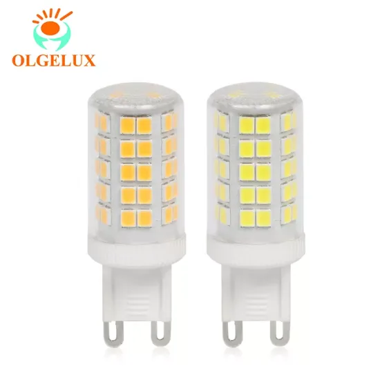 G9 LED Bulb 4.8W No Flicker Energy-Saving G9 Mini Corn Light for Chandelier