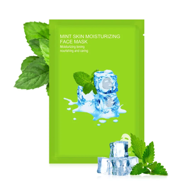 Mint Coconut Facial Sheets Mask with Natural Ingredients - Private Label Factory Price