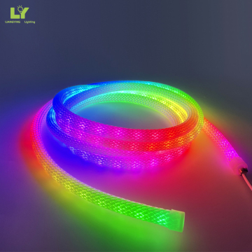 24V 12V RGB LED Neon Truck Tailgate Strip Light Bar for TV