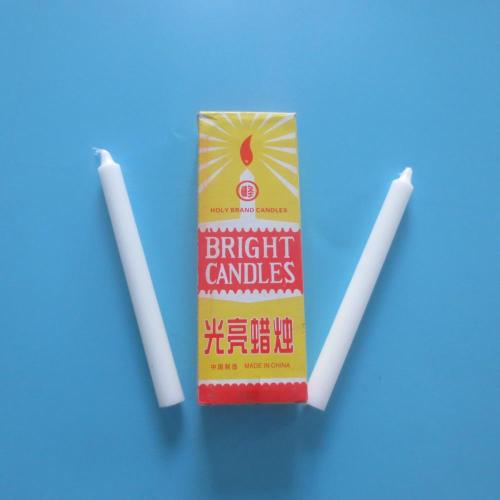 straight bright candles to Ghana market