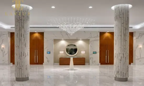 Seeded bubble glass chandelier art deco