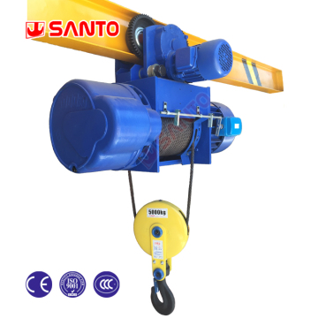 Monorail Electric Hoists for Various Tonnages: 2T, 3T, 5T, 10T, 16T Crane Wire Rope Motor Hoist