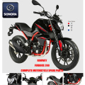 HANWAY Furious 125 Furious 200 Furious 250 Repuestos completos de motocicletas