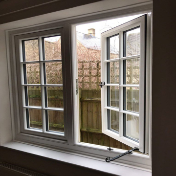 French Arch Window Casement Aluminum Options with Mesh