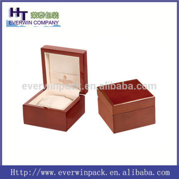 hot style sale deluxe MDF watch case covered with wood paper
