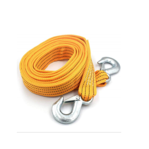 Heavy Duty Tow Strap with Safety Hooks-3