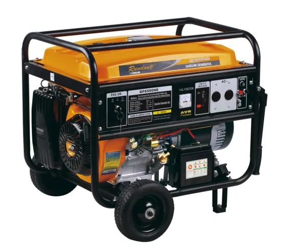 9000W Open Frame Gasoline Generator with Twin Cylinders