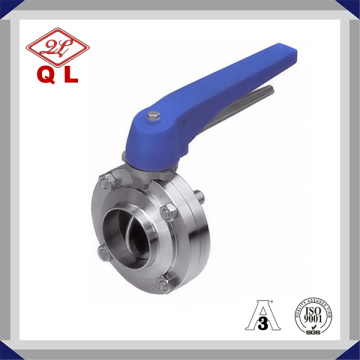 304/316L Sanitary Stainless Steel Welded Butterfly Valve