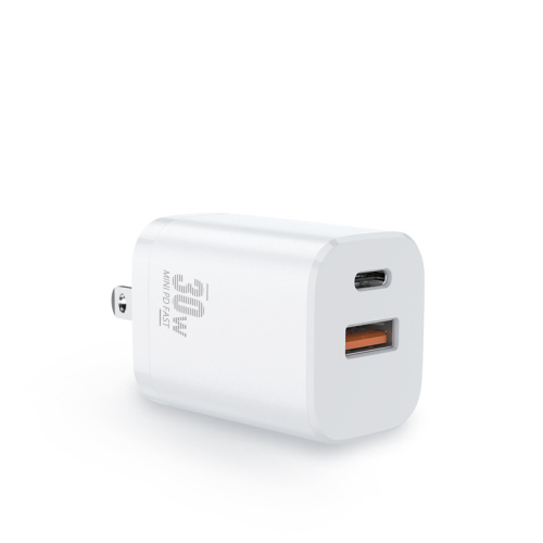 Carregador de parede de portas USB super rápido de 30W