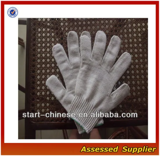 CXK-95 Newly Cotton Gloves and String-Knit Gloves/cotton knitted working gloves/working cotton gloves/industrial cotton gloves