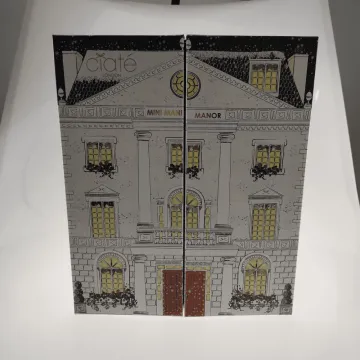 Food Grade Chocolate Advent Calendar with 24 Cells