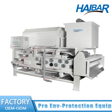 Belt Press Sludge Thickening and Dewatering SystemHTB-1250