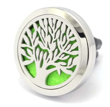 Stainless Steel Car Air Freshener Essential Oil Diffuser