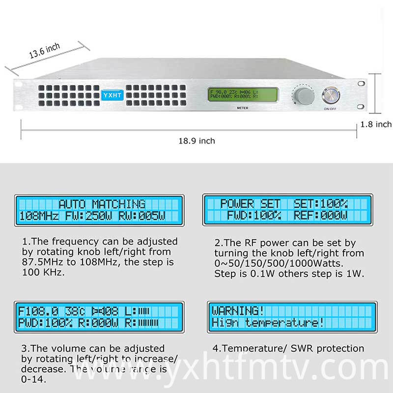 50W FM Transmitter