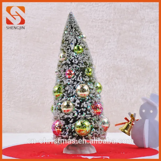 New Style High Quality Evergreen Artical Christmas Tree for Table Decoration