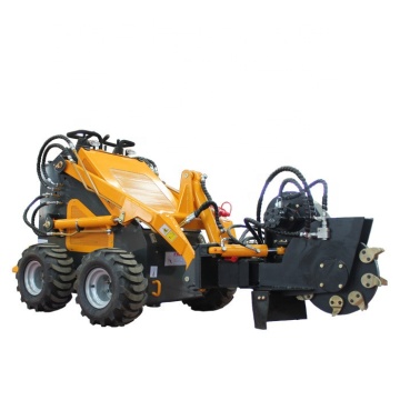 Hot Sale Mini 200 kg Skid Steer Loader Wheel with Forestry Mulcher