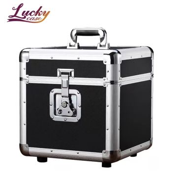 100 x 12 Zoll professionelles Vinyl -Rekord -LP -Flugfall - Aluminium mit großer Kapazität