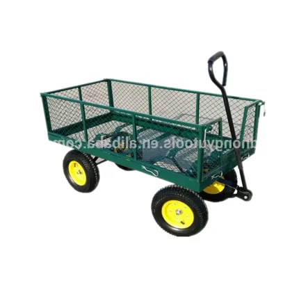 Beach Wagon 4 Wheels Folding Garden Cart