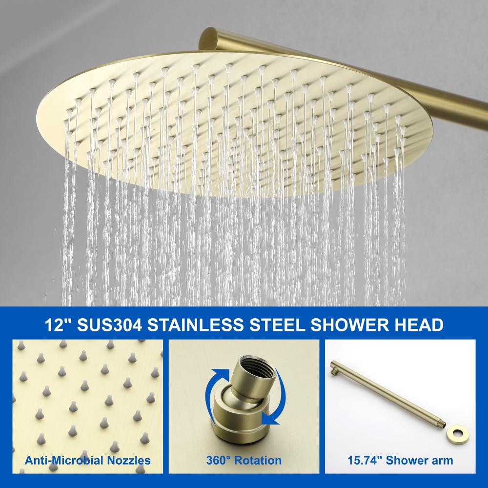 Shower sets 88040bg 12 10