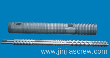 Conical Twin Screw Barrel For PVC Pipe Extrusion