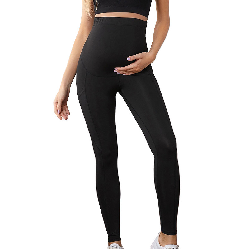 High waisted pregnant women's leggings