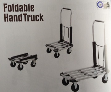 alum. + steel platform hand truck