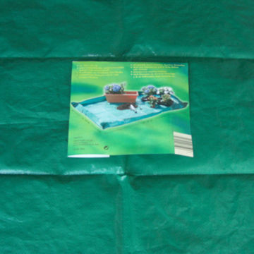 Garden finishing plate, reusable