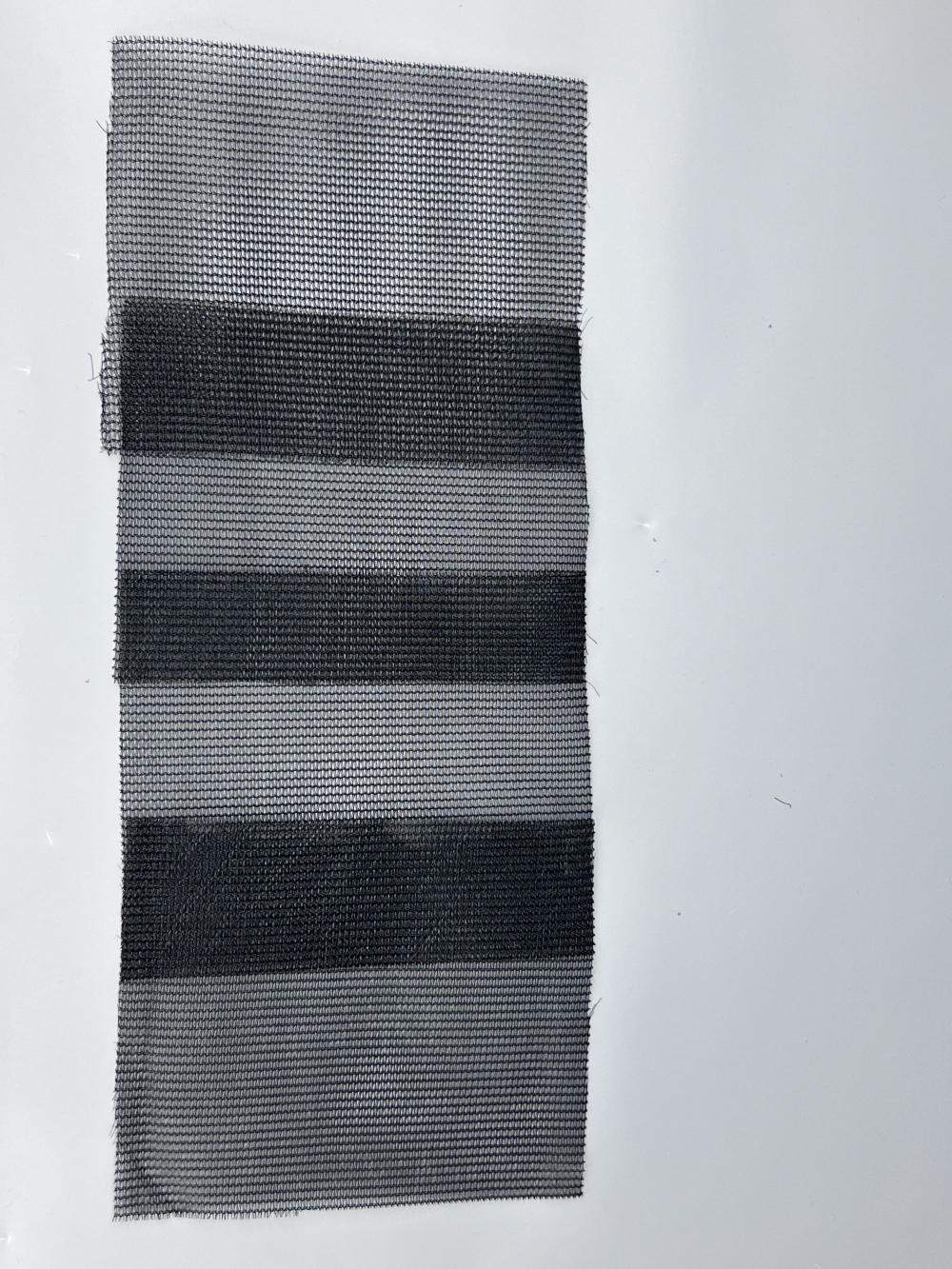 black knitted sunshade net