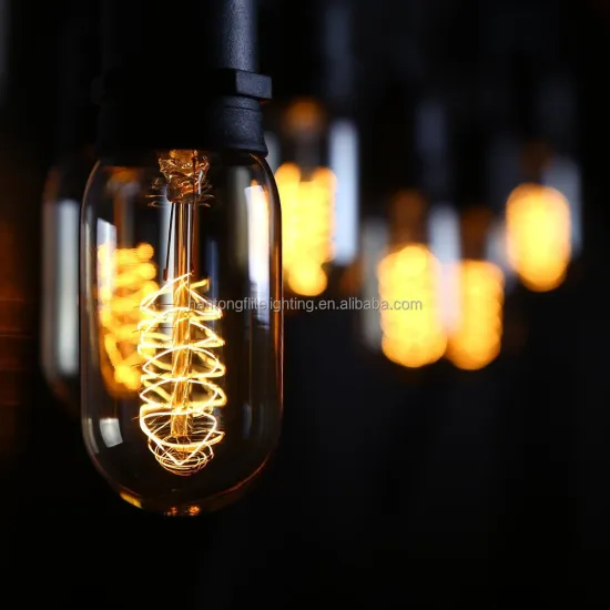 Edison Vintage Style T45 Tube Shape Filament 40W Amber Glass Bulb