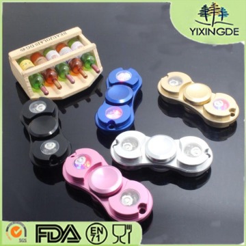 2017 Popular LED Fidget Spinner Toy Colorful Lighting Effects, Helps Stress Reducer Relieves ADHD Anxiety for Kids & Adult