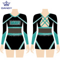 Custom long sleeve cheerleading uniforms