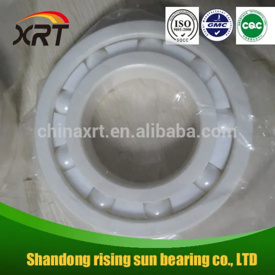 lubrication free Nylon cage ZrO2 6405 full ceramic ball bearing