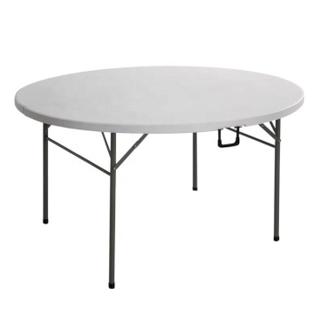 Good Quality Outdoor Catering Plastic Folding Round 6ft Banquet Table