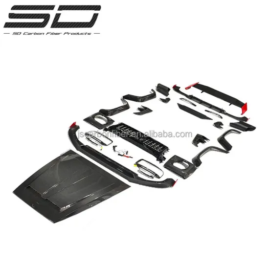 SD Dry Carbon Fiber Body Kit for Mercedes-Benz G-Class W464/W463 - Rocket G900 Style