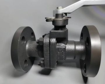 A105 Industrialcast two-piece forged flange ball valve