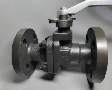A105 Industrialcast two-piece forged flange ball valve