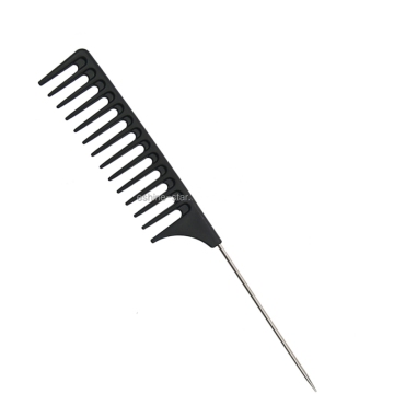 Wholesale Custom Logo Professional Braiding Carbon Fiber Rat Tail Comb
