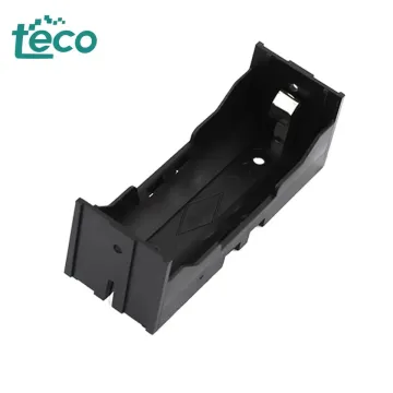 1-Slot 26650 Battery Box with Pins: Through Hole Battery Holder for 26650 Batteries