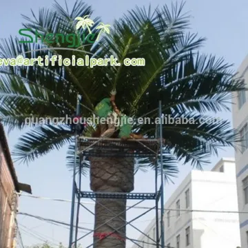 SJH1491104 China factory make huge artificial canary date palm tree