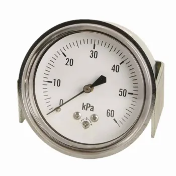 high quality stanless steel capsule pressure gauge made in china