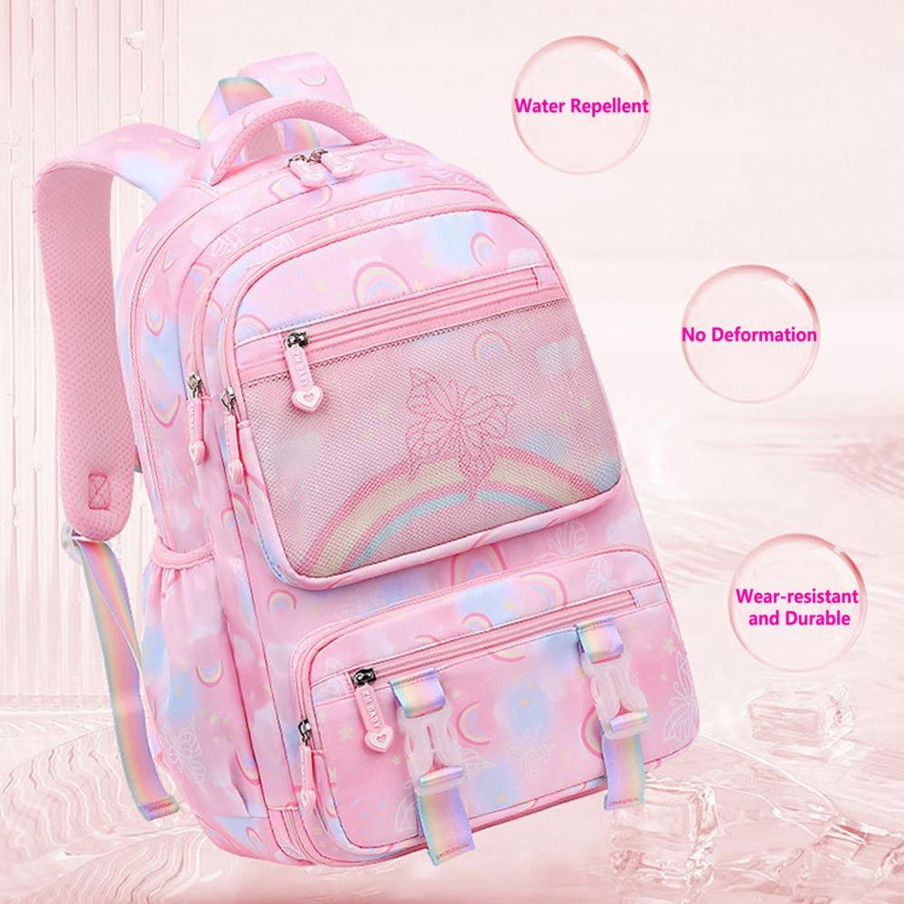 Cute School Backpacks for Girls Large Capacity Kids Bookbag