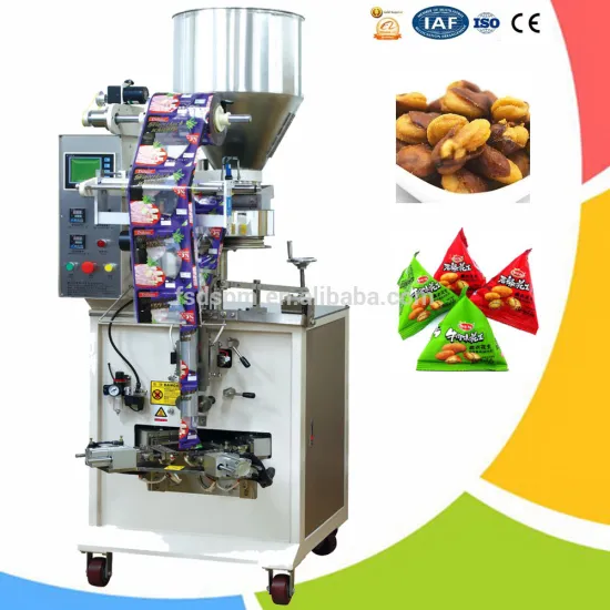 Smal Capacity Triangle Bag Peanuts Packing Machine