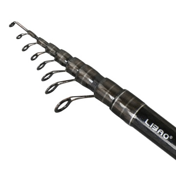 Varilla de pesca de agua dulce telescópica 24T 30T Fibra de carbono Acción rápida - Newbility 3.9m 4.2m
